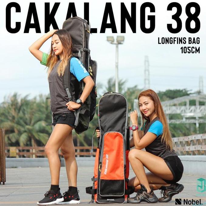 Long Fin Bag|Tas Longfin|Freediving|Spearfishing|Cakalang 38|NobeL