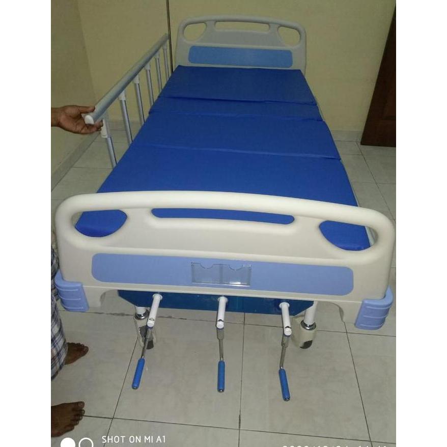 Tempat Tidur Rumah Sakit 3 Engkol | Bed Pasien Ranjang 3 Crank
