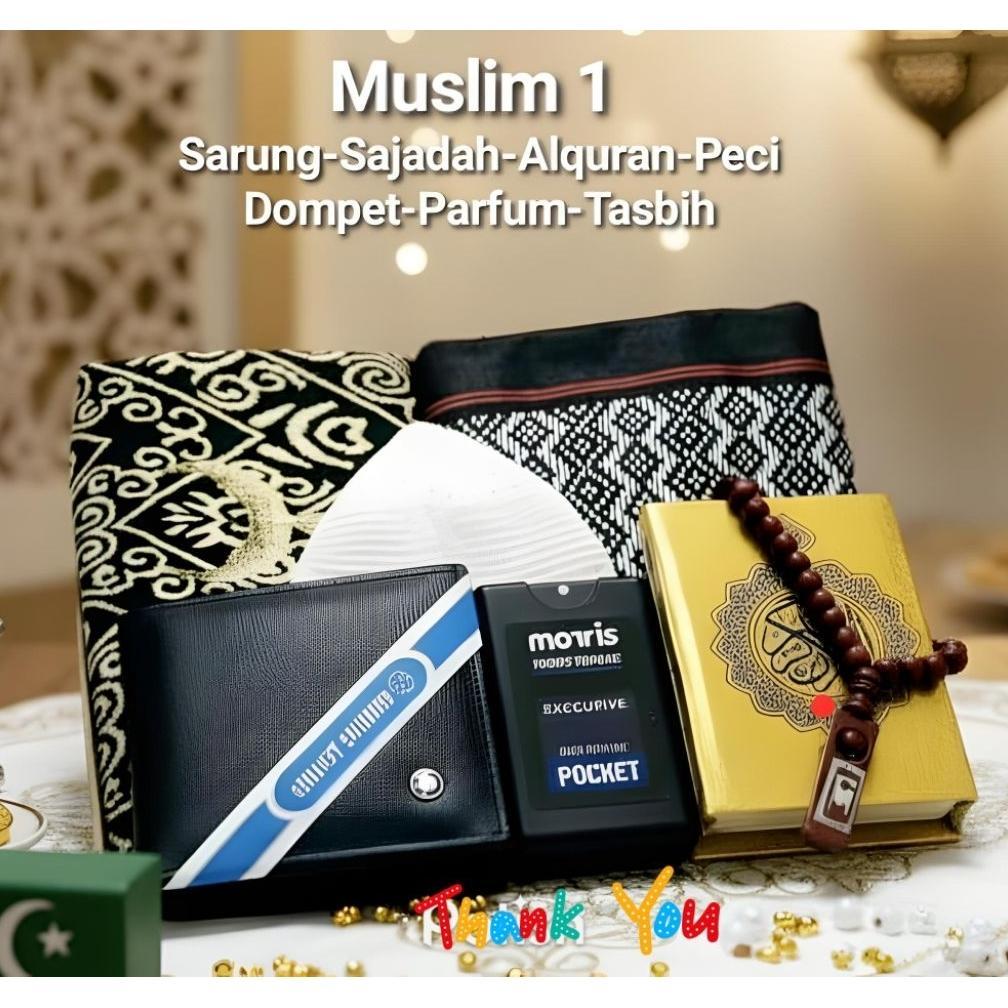 Paket Hampers Peralatan sholat cowok|gift box alat sholat cowok|Kado ulang tahun alat sholat cowok