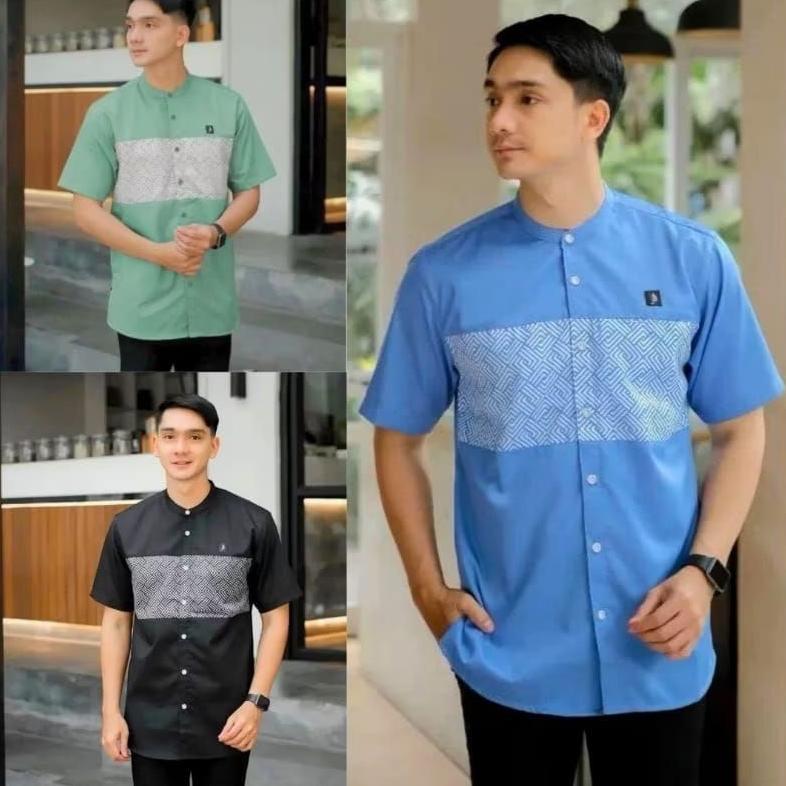 TERMURAH baju koko kautsar lengan pendek baju koko kausar lengan pendek koko dewasa lengan pendek ba