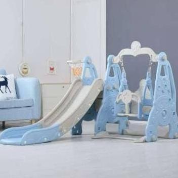 Parklon Bingo CLOWN Slide & Swing Basketball perosotan ayunan murah