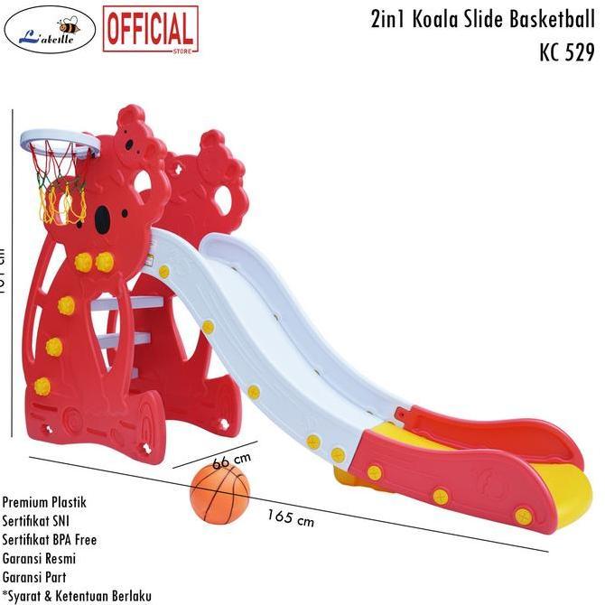 Labeille KC 529 2in1 Koala Perosotan Ring Bola Basket