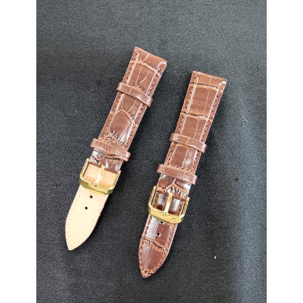 Official Jo ( Corak Kuning ) Tali Jam Tangan Bahan Kalep Sintetis Kulit Terbaru Terlaris Banyak Ukur