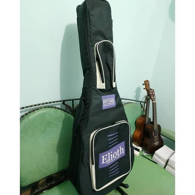 Tas Gitar Akustik Gigbag Softcase Murah Merk Elioth Jakarta