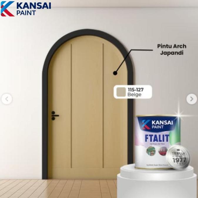 KANSAI PAINT FTALIT  CAT KAYU DAN BESI 1KG CAT MINYAK 1KG KANSAI FTALIT CAT MINYAK 1LT CAT RAILING