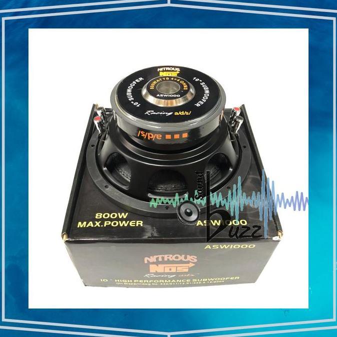 Speaker Subwoofer 10 inch ADS Nitrous NOS ASW 1000