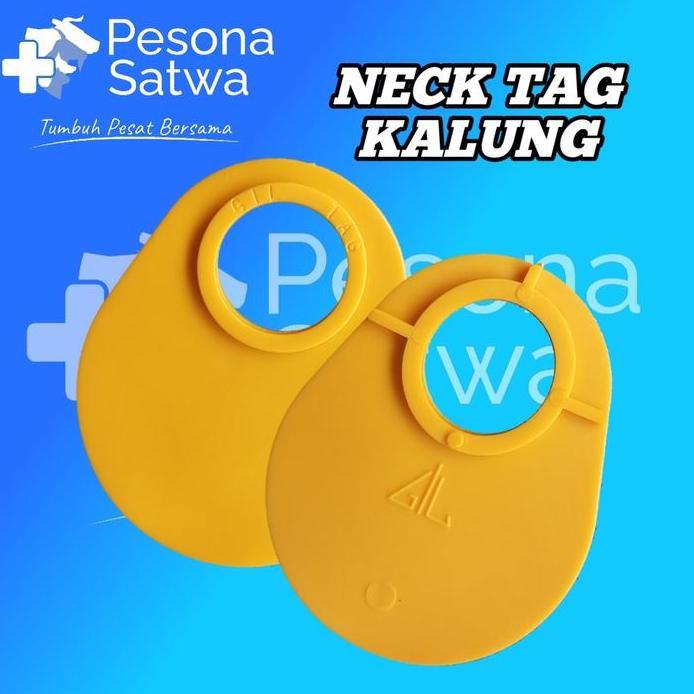 Neck Tag - Kalung Penanda Leher, Ternak, Sapi, Domba, Kambing-