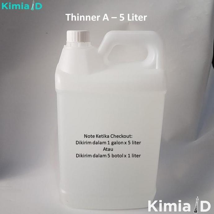 Thinner A 5 Liter Thinner A Special 5 Liter Thinner A Cuci Tiner A