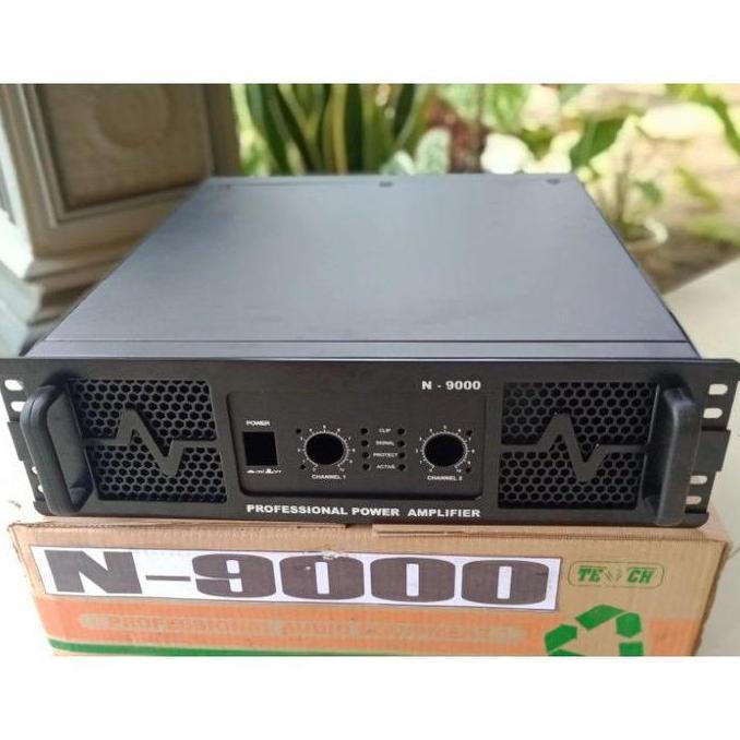 Ready Stock Bok Power N9000 Box Power N9000 2 Chanel Bok Power Amplifier Ukuran 3U