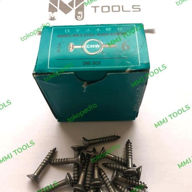Ready Sekrup kayu CHW + 3/4"6 - CHW wood screw