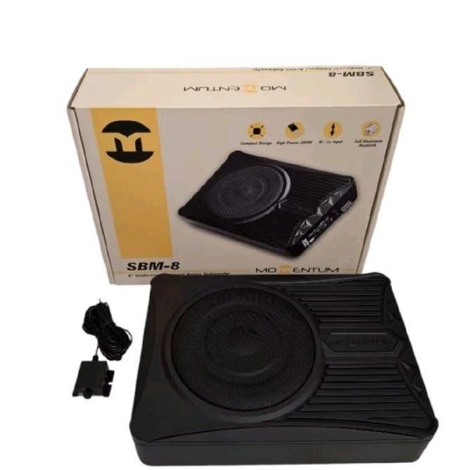 Subwoofer kolong momentum sbm-8 subwoofer aktif momentum sbm8 8 inch
