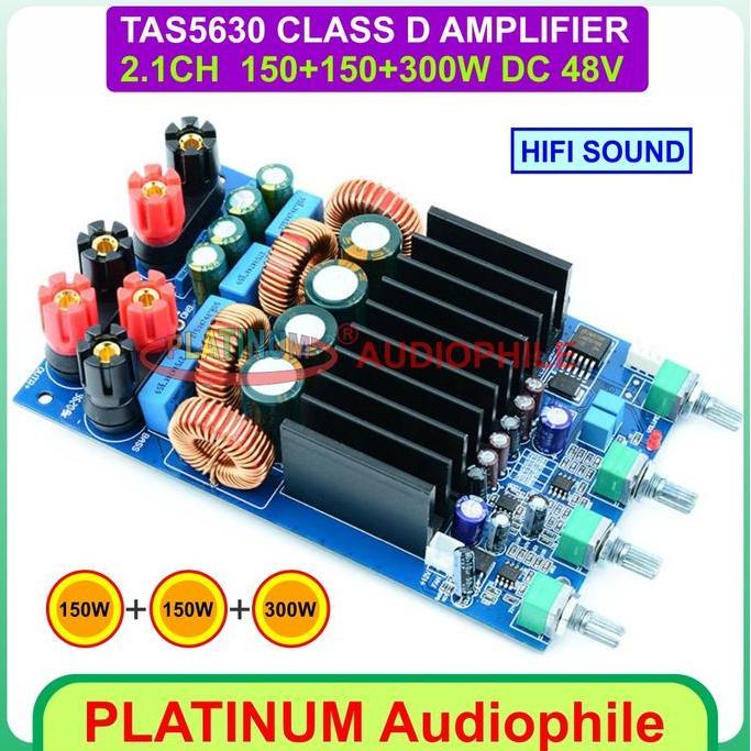 Promo Tas5630 Amplifier Class D 2.1Ch 2X150W+300W Tas5630 Class D Amplifier