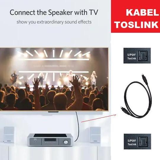 Kabel Optik Audio Digital Optical Toslink SPDIF TV-Decoder Amplifier