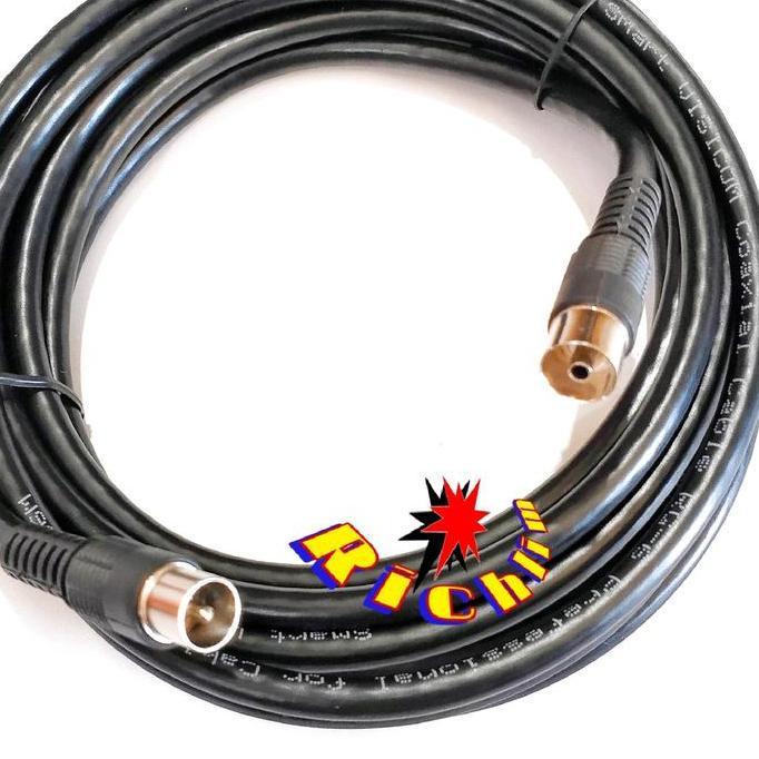 Kabel Antena TV Digital Male To Female 10M / 15M / 20 M Kabel Sambung / Kabel STB Ke TV