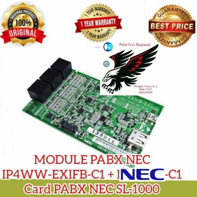 MODULE PABX NEC IP4WW-EXIFB-C1 Card PABX NEC SL-1000 EXIFB
