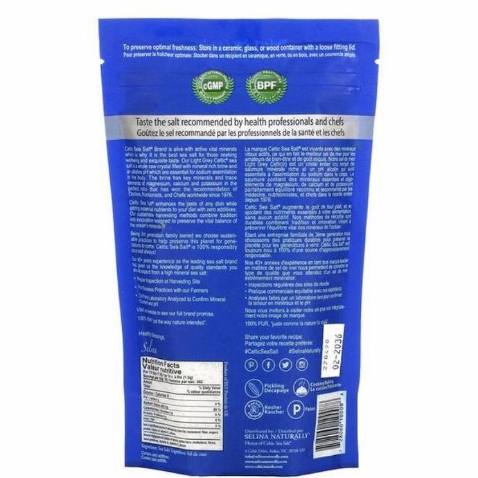Celtic Sea Salt Light Grey Celtic, Vital Mineral Blend, 454 Gr