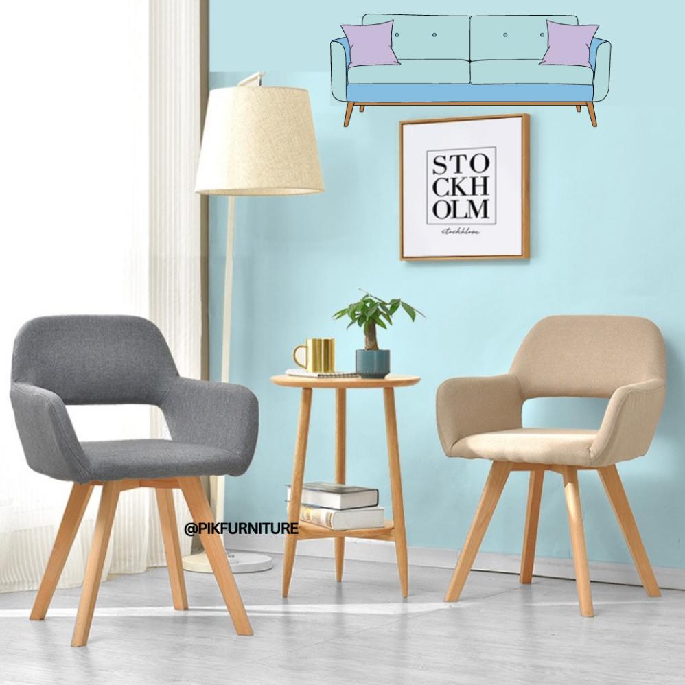 (COD) KURSI SOFA BANGKU TAMU MINIMALIS KURSI CAFE KURSI MAKAN