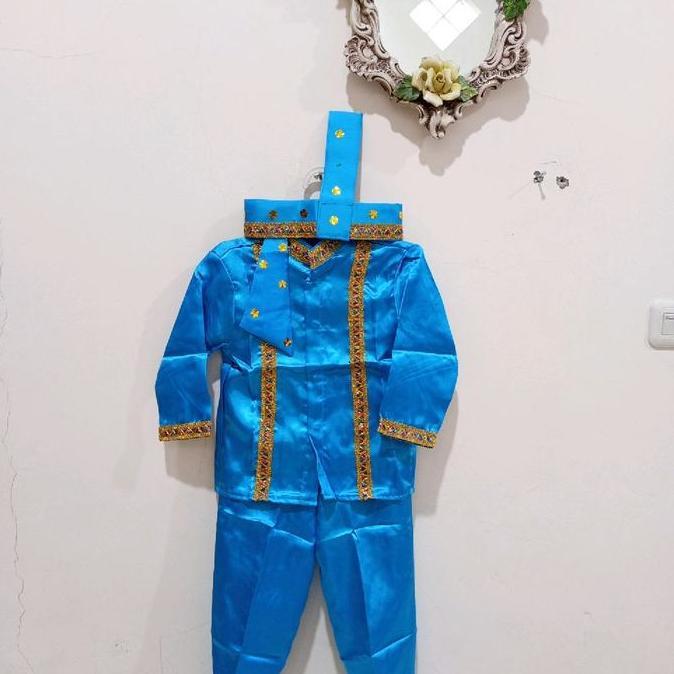 Baju Adat Makassar Anak Laki Tk Sd // Baju Bodo Anak Laki // Baju Adat Bugis