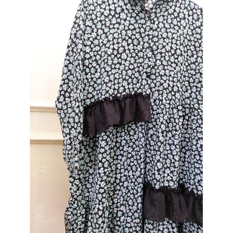Tunik Bunga Haruka/Tunik Cantik/Tunik Terbaru/Tunik Kekinian/By Tiara Hijabers Butik Online