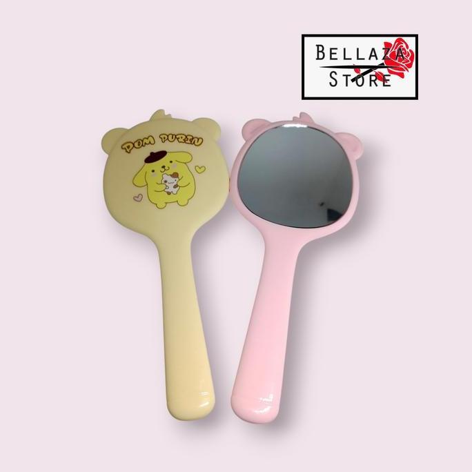 Kaca Gagang Kecil / Cermin Tangkai / Cermin Make up