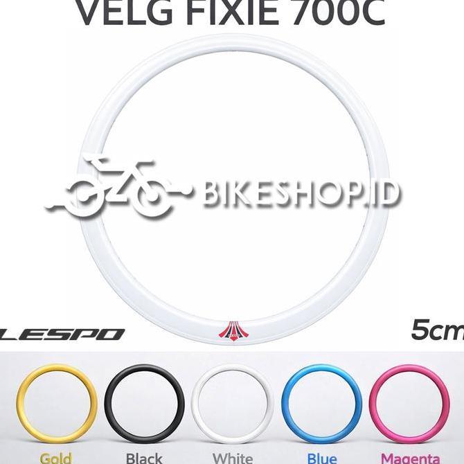 Rim Velg Fixie 700c 36 Hole 5cm Double Wall Alloy Lespo | High Quality