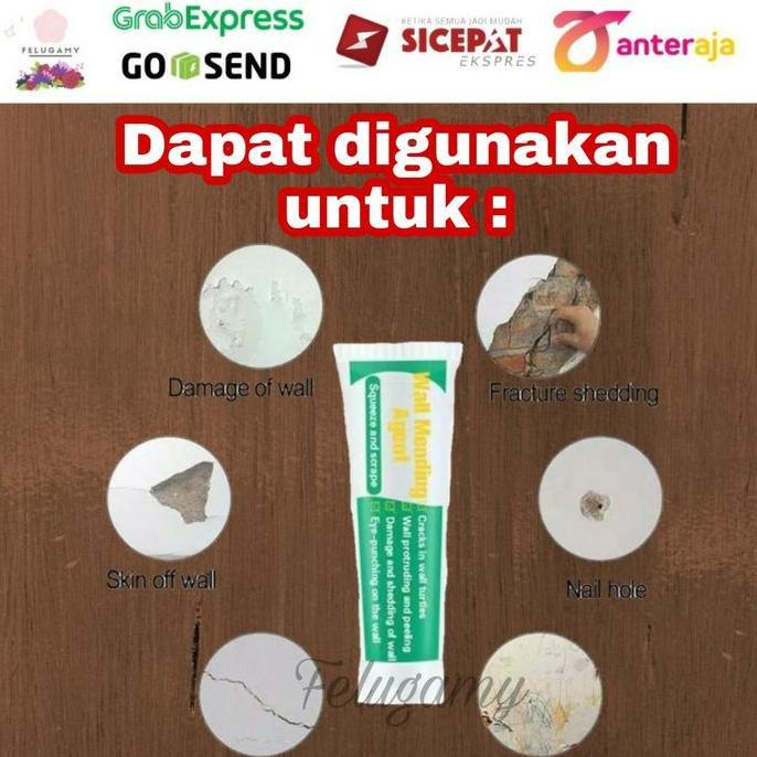 Wall Mending Ointment Magic Wall Repair Cream Water Proof / TAHAN AIR