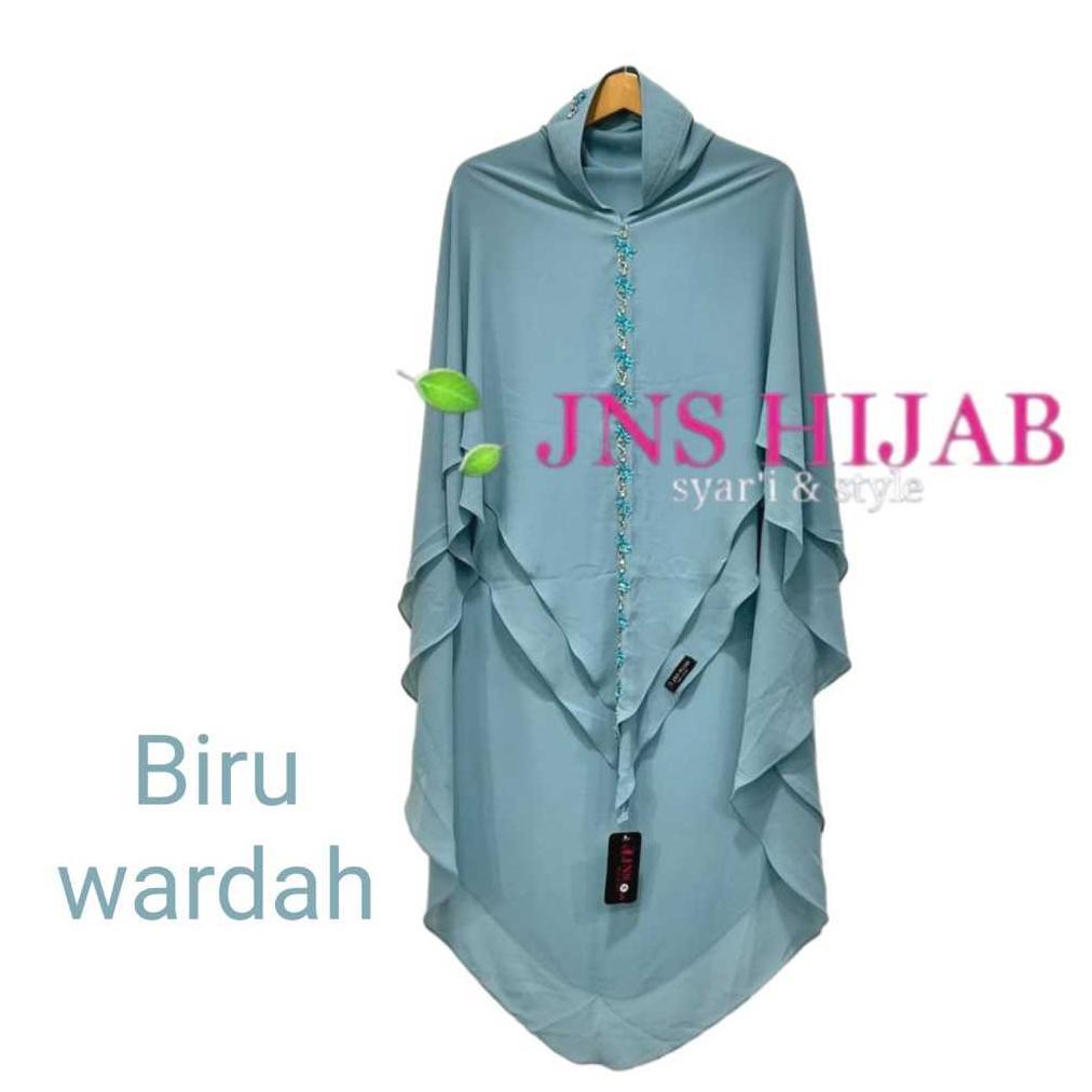 LIMITED khimar NAMIRA PAYET LURUS hijab premium jilbab syari jumbo ceruty 2 layer JNS HIJAB