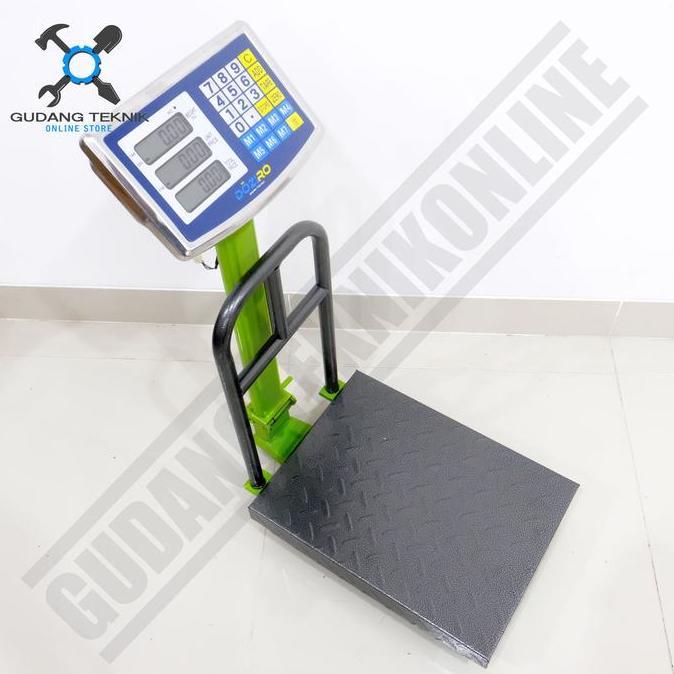 GERAMANK Timbangan Duduk Digital Rail DOZIRO 120Kg Timbangan Digital Duduk