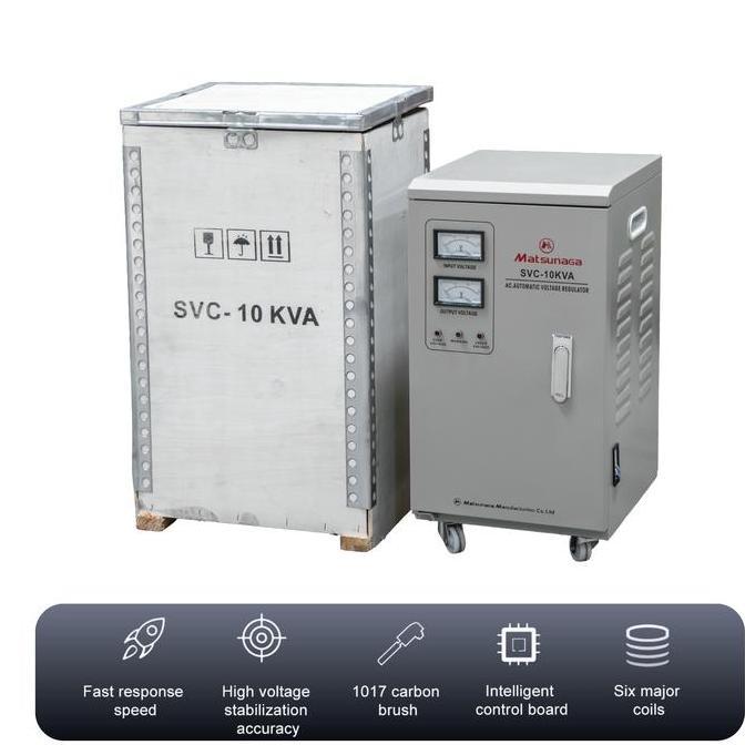 STAVOLT SVC 10 KVA MATSUNAGA / STABILIZER 10KVA / STAVOL 10.000 WATT