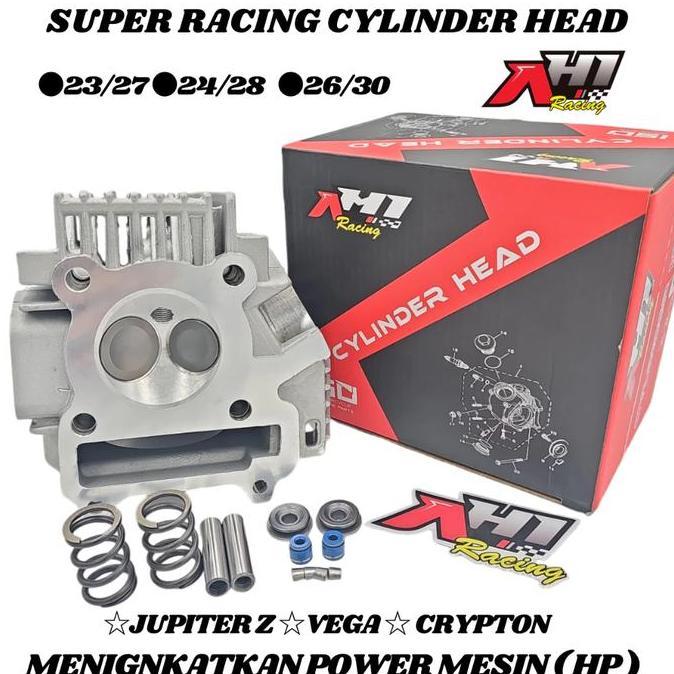 Paket Cylinder Blok Head Jupiter Z Vega R Crypton 24/28 26/30 23/27 Mm 24 28 Mm Cnc Porting - Cylind
