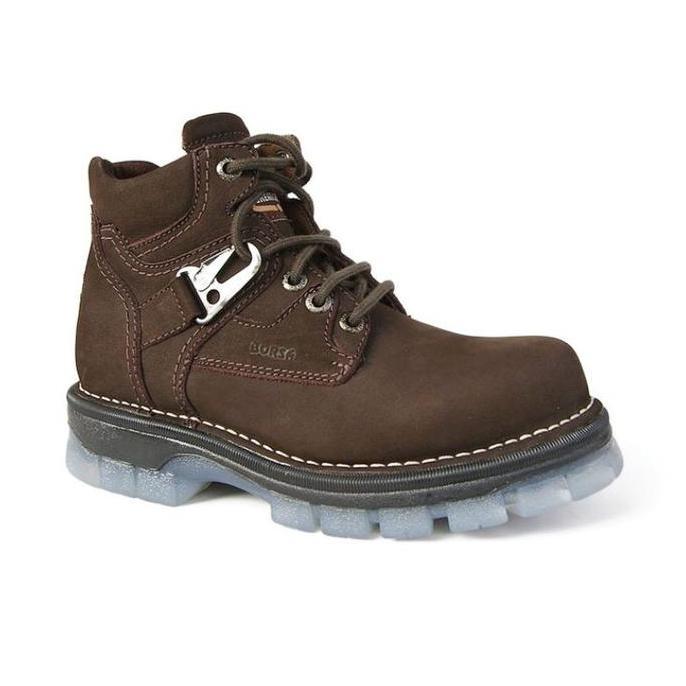 SEPATU KULIT BORSA STOUT COFFEE - ORIGINAL LEATHER BOOTS