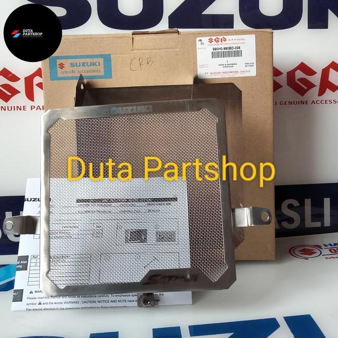cover tutup radiator satria Fu injeksi Original SGP Motor