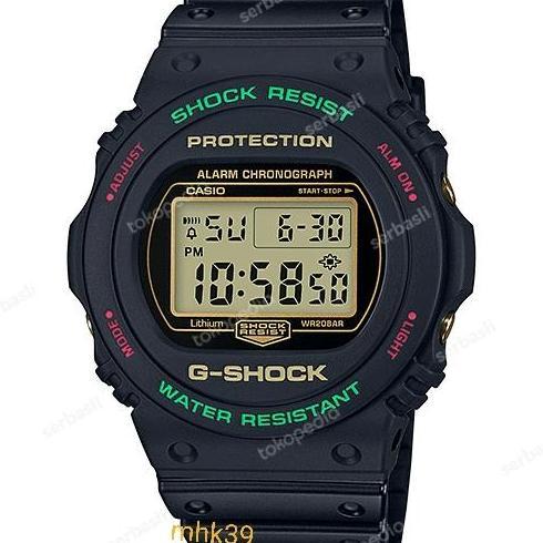New JAM CASIO G-SHOCK DW5700 / DW-5700TH-1D ORIGINAL