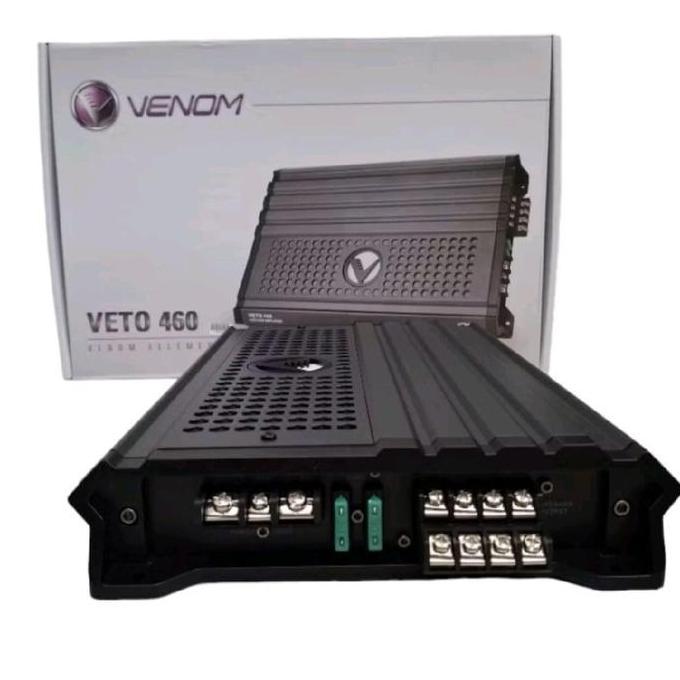Power amplifier 4 channel venom veto460 power 4 channel venom elemento veto460