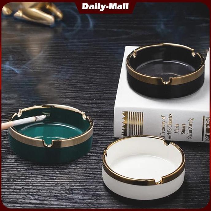 ZASSAT Asbak Unik Asbak Mewah Asbak Rokok Keramik Asbak Meja Cafe Restoran