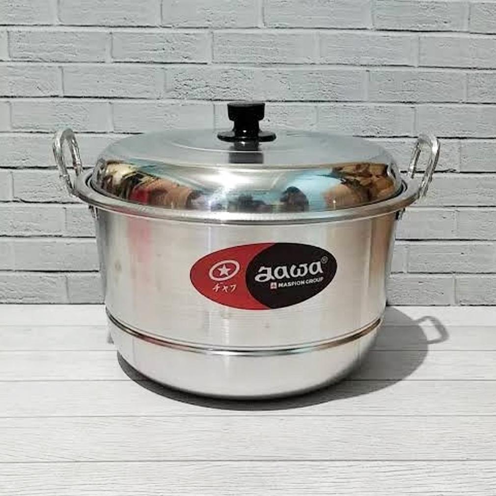 MASPION Panci Kukusan DANDANG EKONOMI Jawa 33 CM Aluminium
