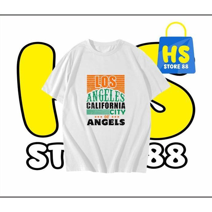 New BAJU LOS ANGELES CALIFORNIA   - BAJU OLEH OLEH LOS ANGELES CALIFORNIA - KAOS LOS ANGELES CALIFOR