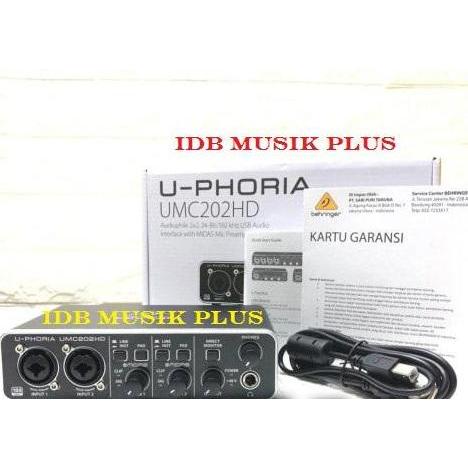 Soundcard BEHRINGER UMC202HD / UMC 202HD / UMC 202 HD ORIGINAL