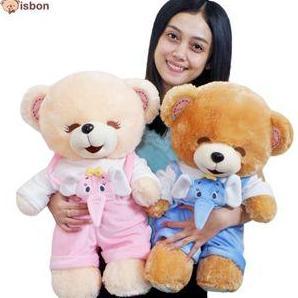 Boneka Beruang Bear Baju Hoodie Istana Boneka