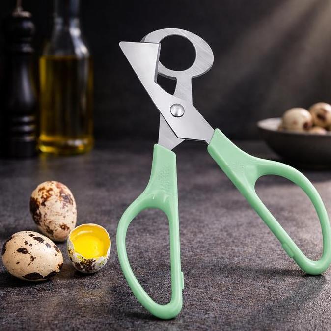 ASTAROL Gunting Telur Puyuh Stainless Steel Alat Pembuka Cangkang Telur Praktis