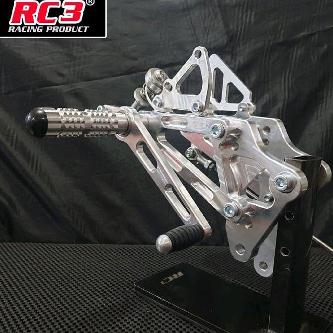 Crestinshop55 - Footstep Foot Step Ub Underbone Rc3 Honda Sonic Gtr150 Gtr 150 Adaptor Adjustable Fu