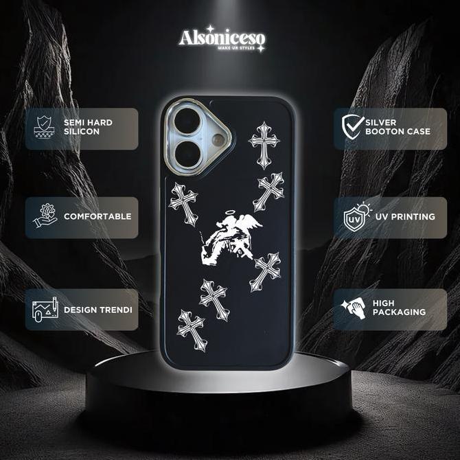 Warungkiwil22 - Alsoniceso - Cross angel / Case iPhone All Type / Case alsoniceso / Case Salib Keren
