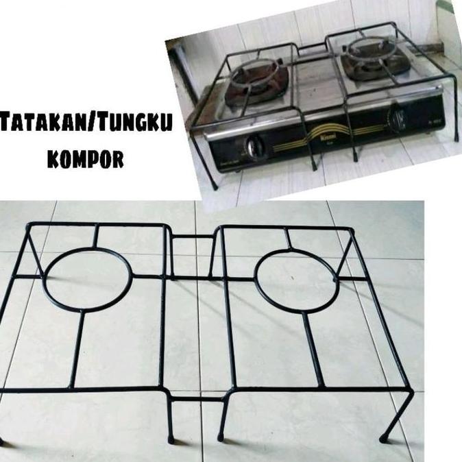 Crestinshop55 - Tungku Kompor Rinnai Jumbo/ Behel Rangka Kompor Rinai  Jumbo Ukuran P76 L46 T21 Besi