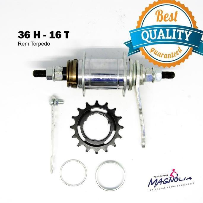 Promo Rem Torpedo Sepeda Fixie / BMX - Merk United - 32 H - 36 H Diskon