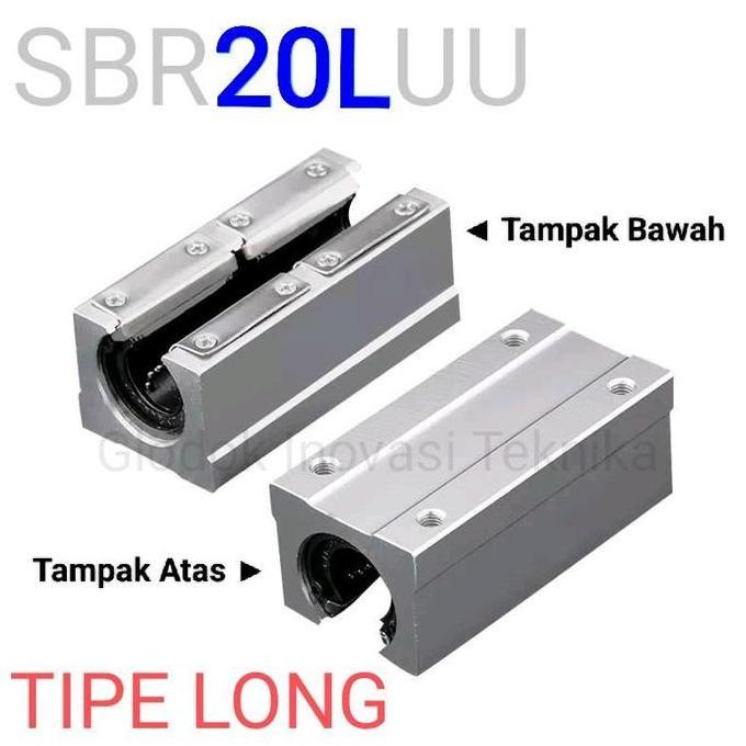 SBR20LUU SBR20 SBR 20 LUU linear guide bearing block sliding cnc rail