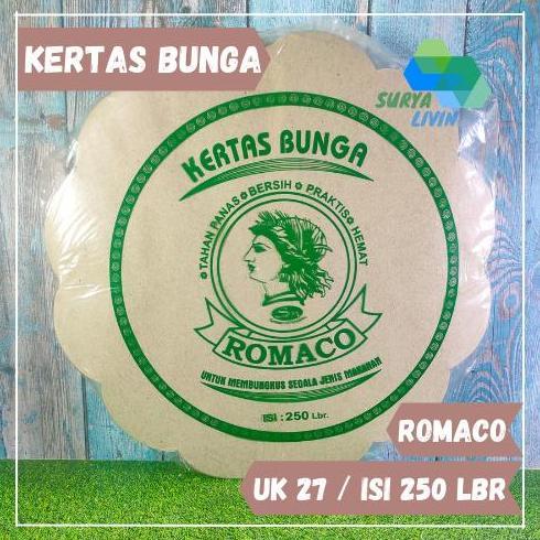 Kertas Nasi Bunga Besar Romaco Uk. 27