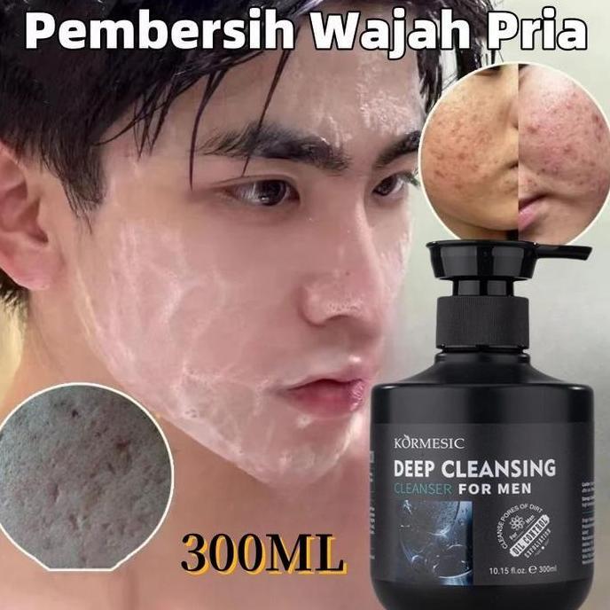 EKOMUSBAKSELLER6 - PEMBERSIH WAJAH PRIA PEMBERSIH WAJAH JERAWAT PEMUTIH WAJAH PRIA TUNGAU PEMBERSIH 