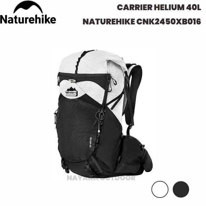 Carrier Naturehike CNK2450XB016 Helium 40L Tas Gunung Naturehike Backpack Kerir Outdoor Keril Hiking