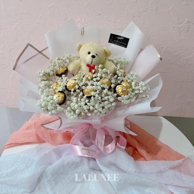 Buket Coklat Ferero Rocher Bouquet Buket Wisuda Ferero