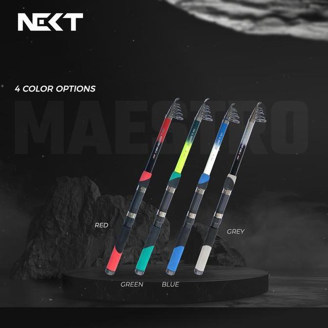 Joran Antena Next Maestro Fiber Telescopic Rod - Kuat & Ringkas 150-360cm